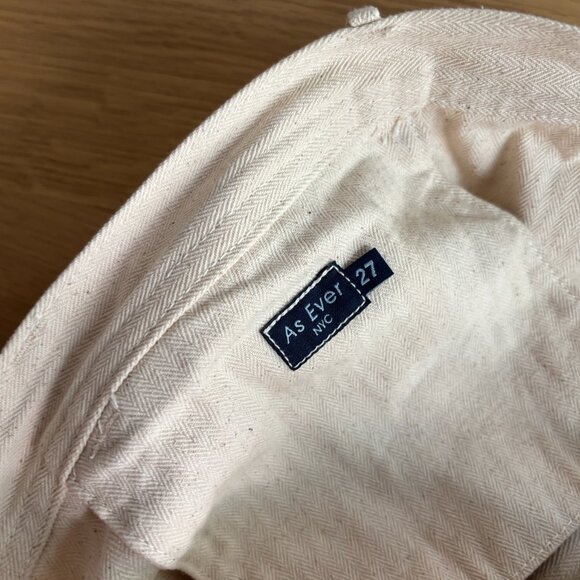 As Ever NYC Jean , Natural Herringbone Brancusi , size 27 - Picture 2 of 12